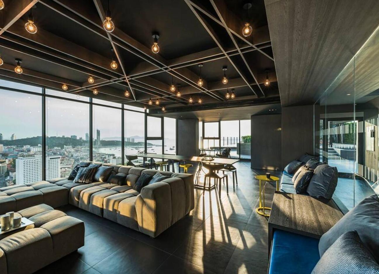 Апартаменты The Base Паттайя Экстерьер фото
